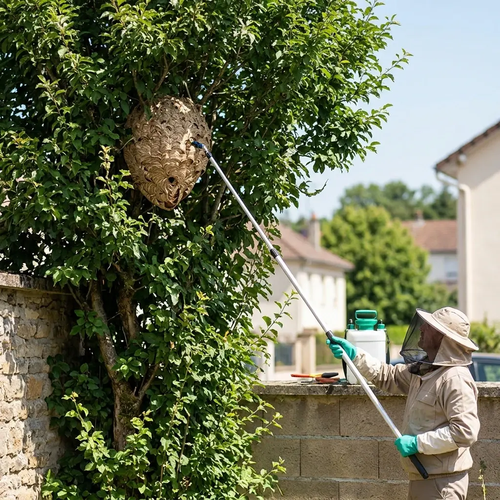 Pourquoi nous confier l'élimination de votre nid de frelon ?