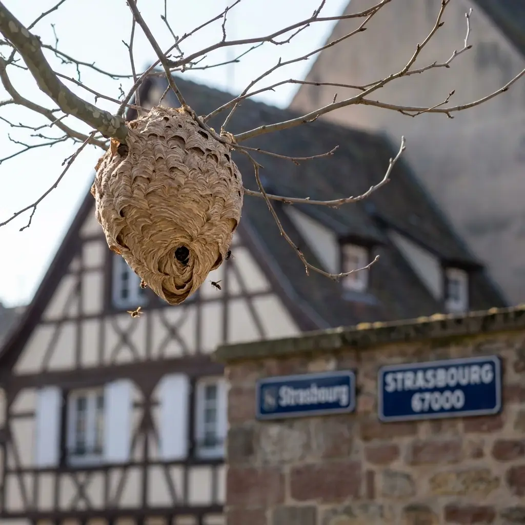 Comment réagir face à un nid de frelon dans le Bas-Rhin ?