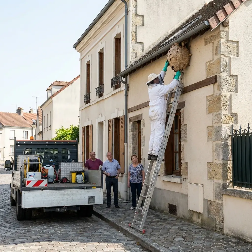 Comment repérer l'installation d'un nid de frelon dans le Val-d'Oise ?