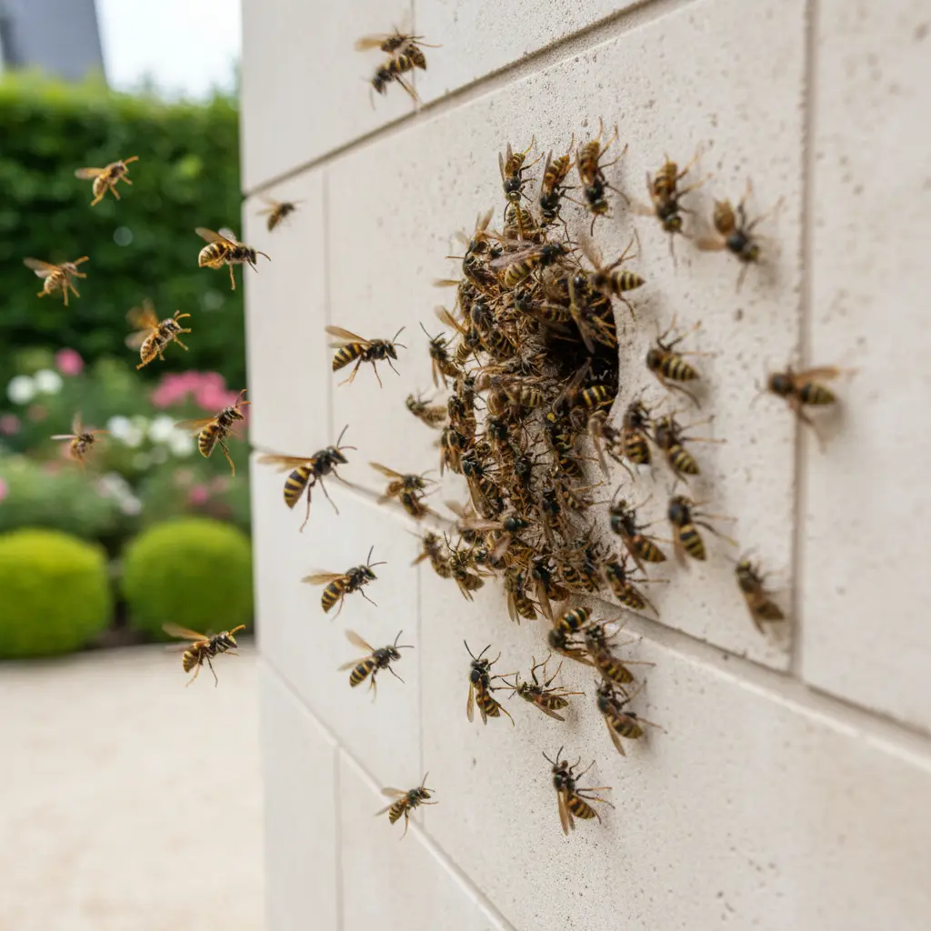 Des vols d'insectes massifs
