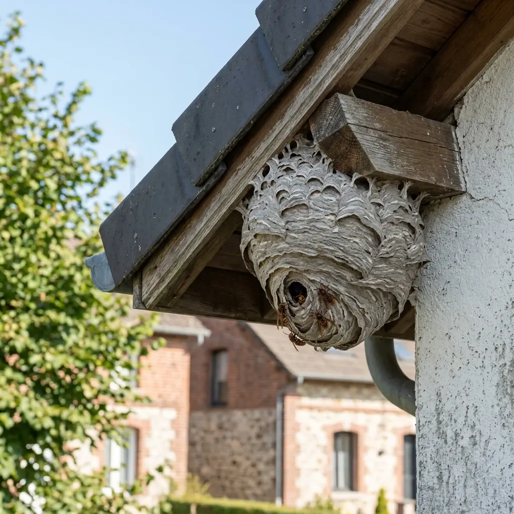 Comment réagir face à un nid de frelon chez vous ?