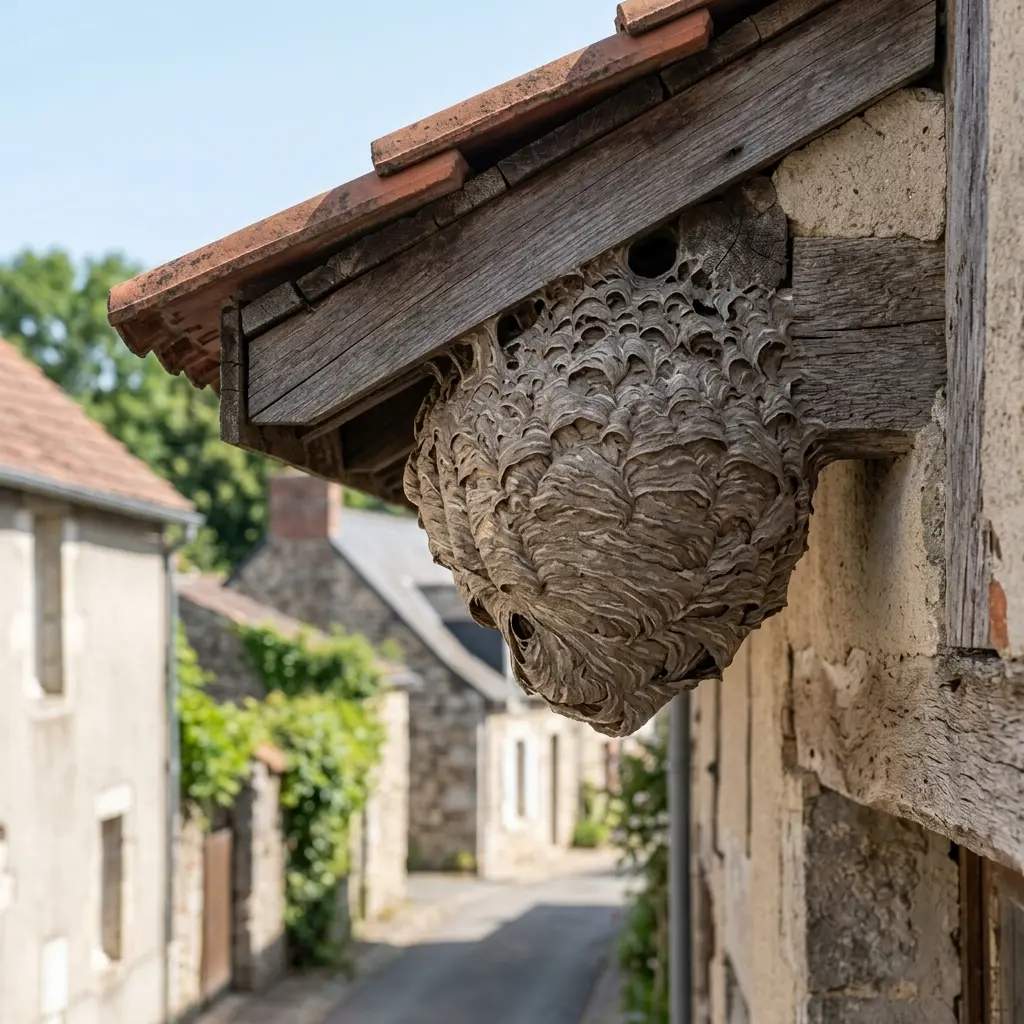 Nid de frelon Vervins (02140)