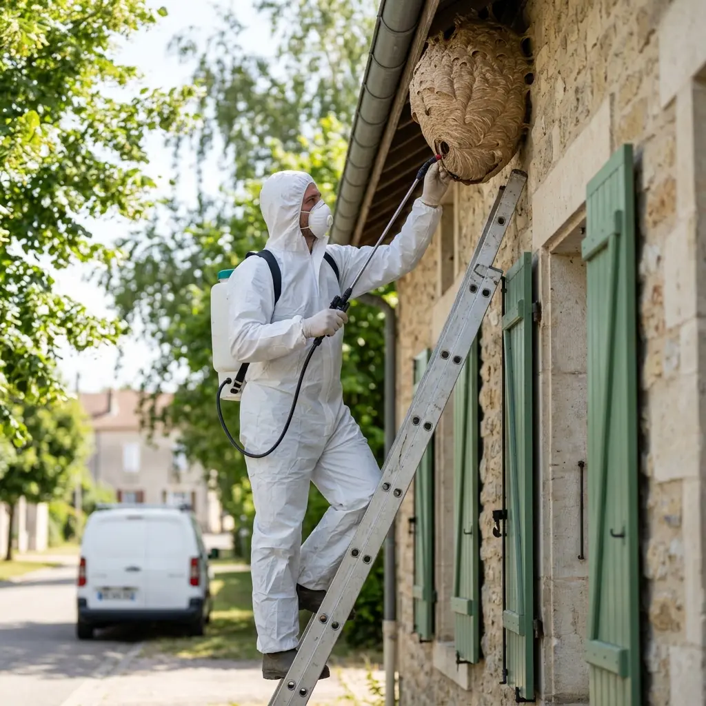 Nid de frelon Charly-sur-Marne (02310)