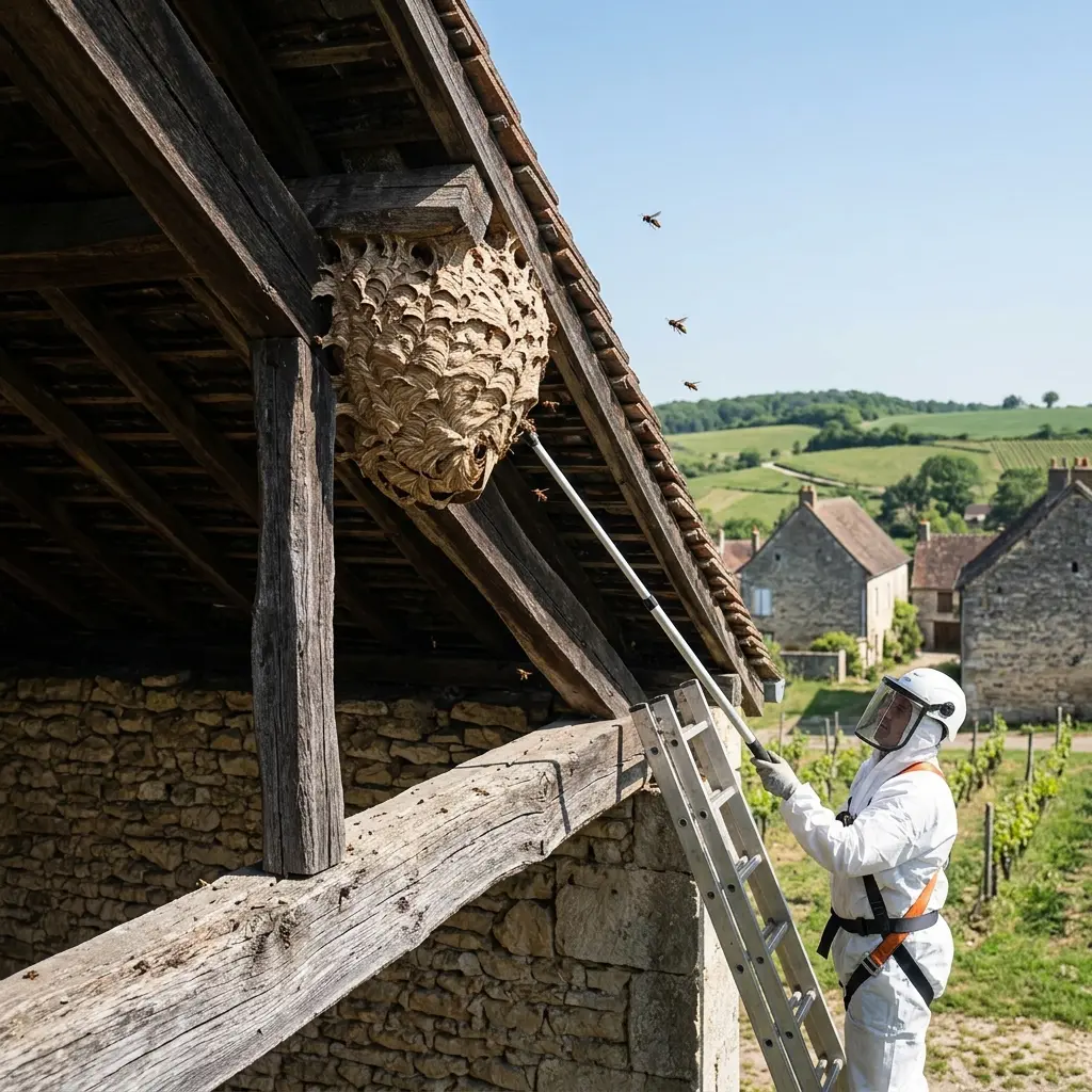 Comment réagir face à un nid de frelons à Essômes-sur-Marne ?