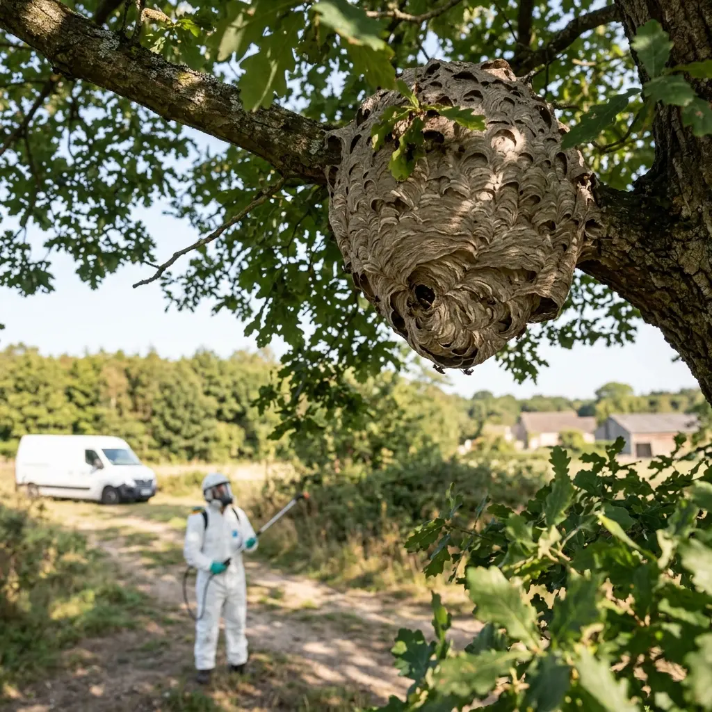Comment réagir face à un nid de frelon à Tergnier ?