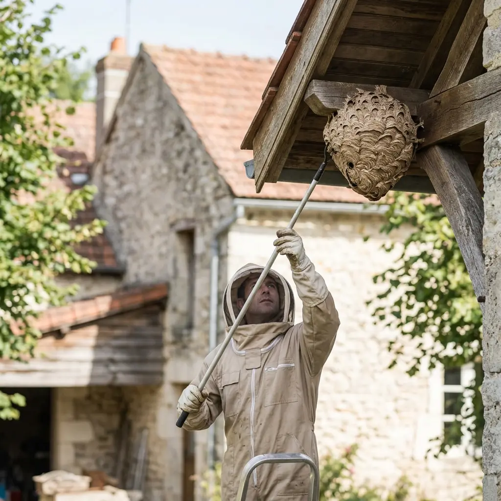 Prévenir et réagir face à un nid de frelon à Saint-Michel