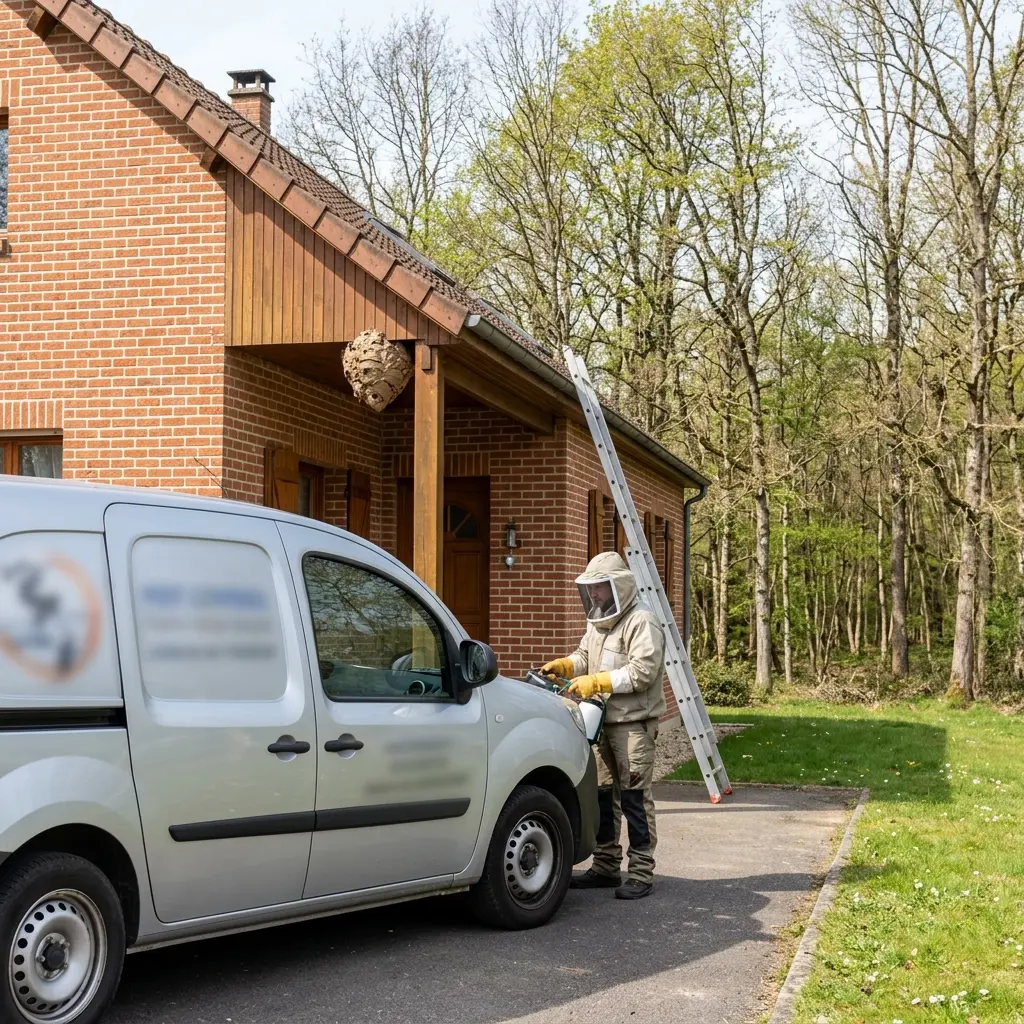 Notre méthode d’élimination du nid de frelon