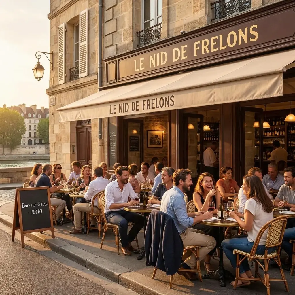 Nid de frelon Bar-sur-Seine (10110)