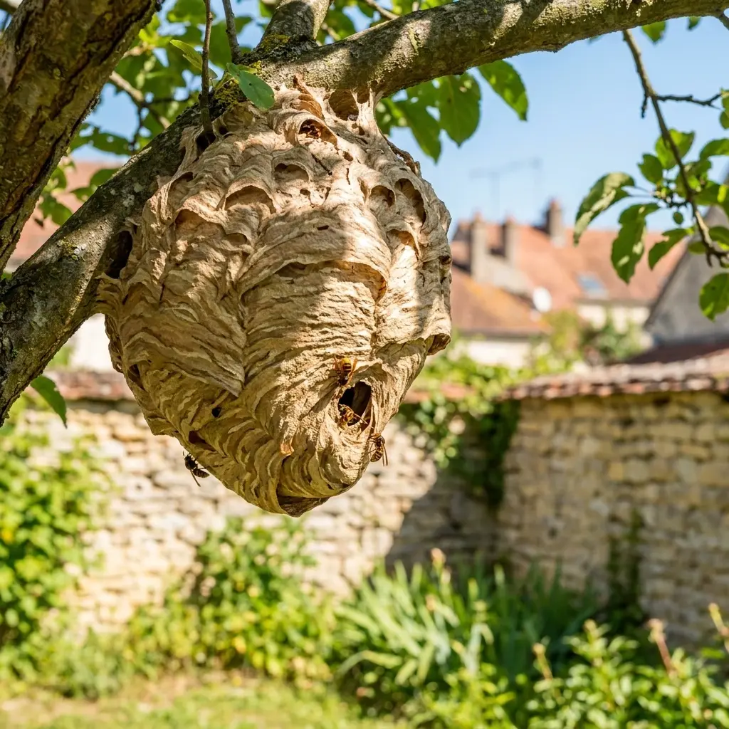 Comment nous traitons votre nid de frelon