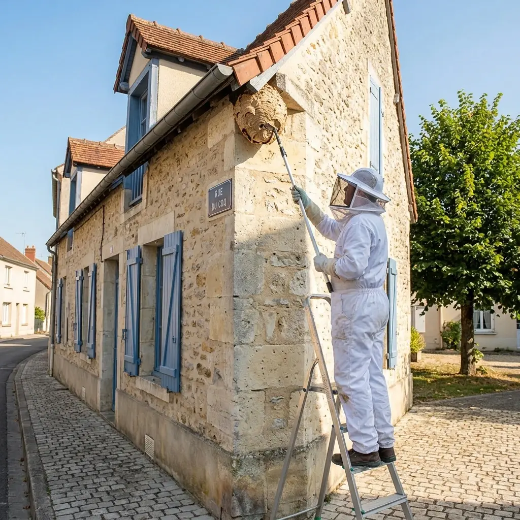 Nid de frelon Nogent-sur-Seine (10400)