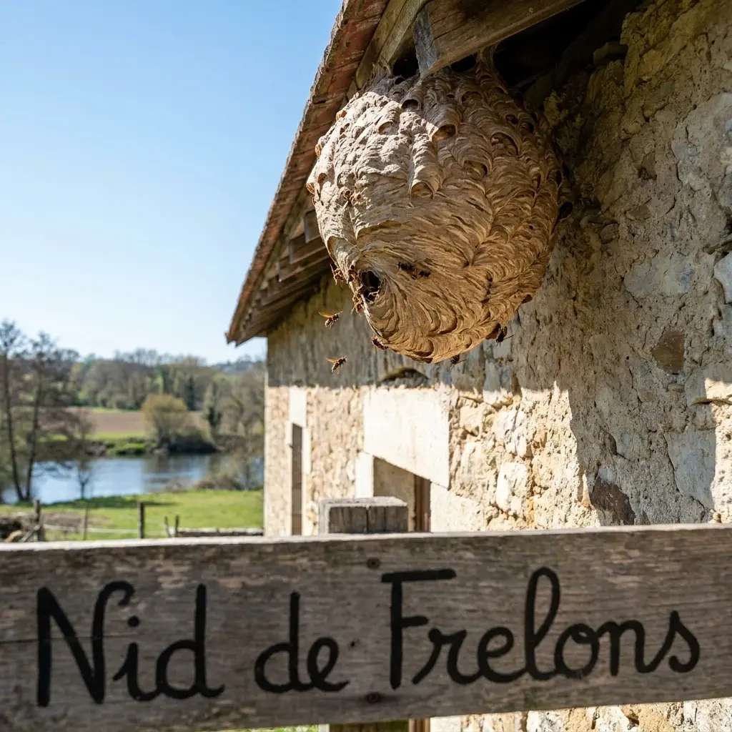 Comment réagir face à un nid de frelon dans votre jardin ?