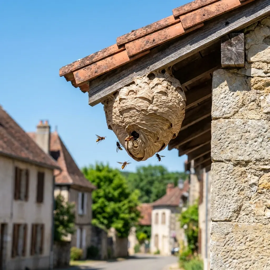 Nid de frelon La Rivière-de-Corps (10440)