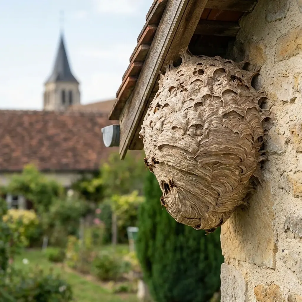Nid de frelon Saint-Brice-Courcelles (51370)
