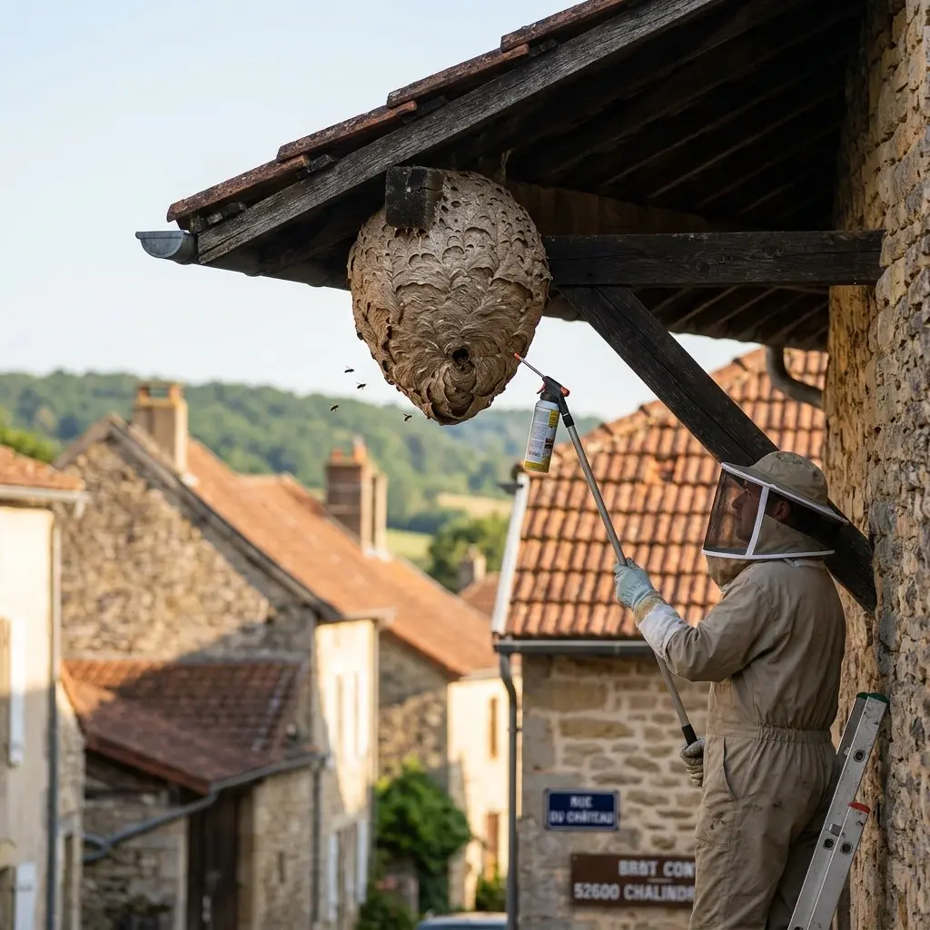 Prévenir l'apparition d'un nid de frelon