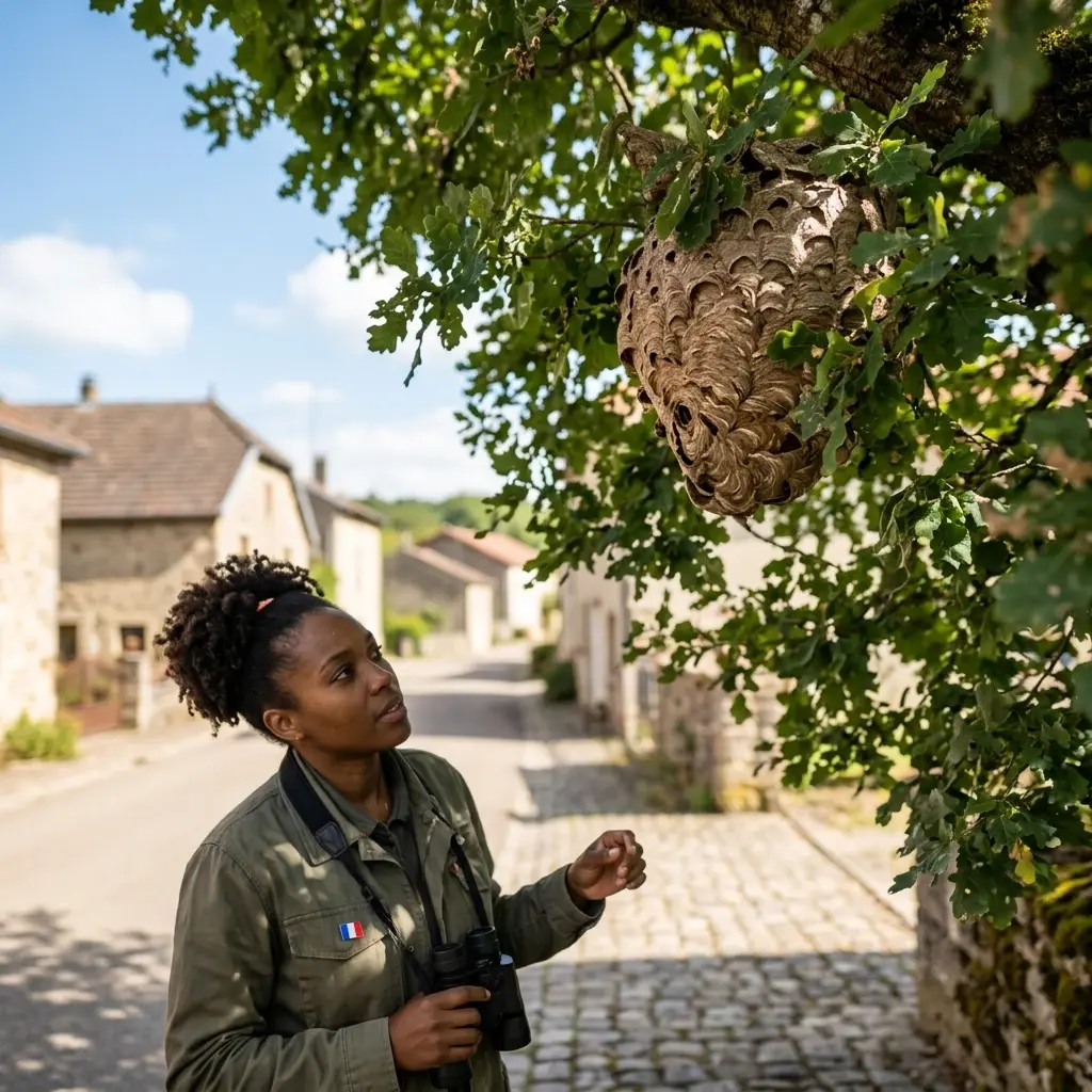 Nid de frelon Chaligny (54230)