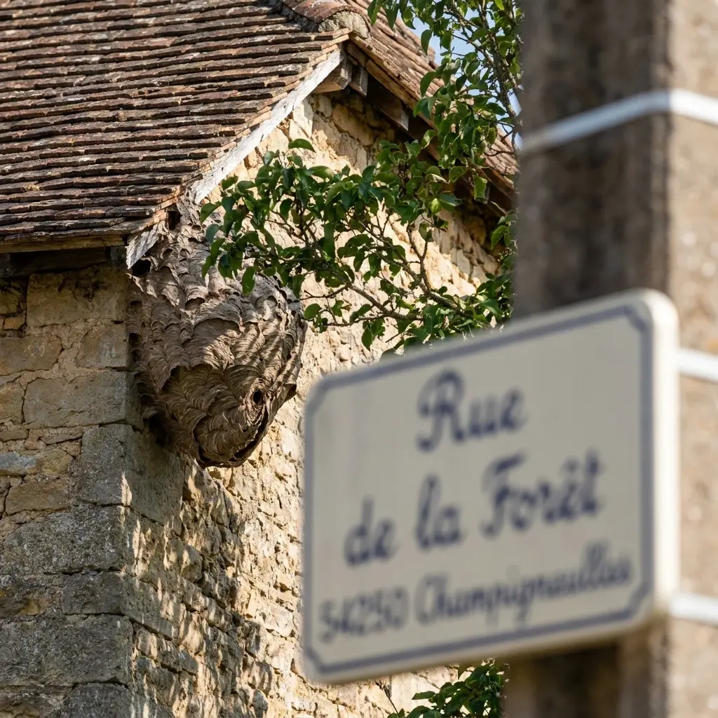 Comment réagir face à un nid de frelon à Champigneulles ?
