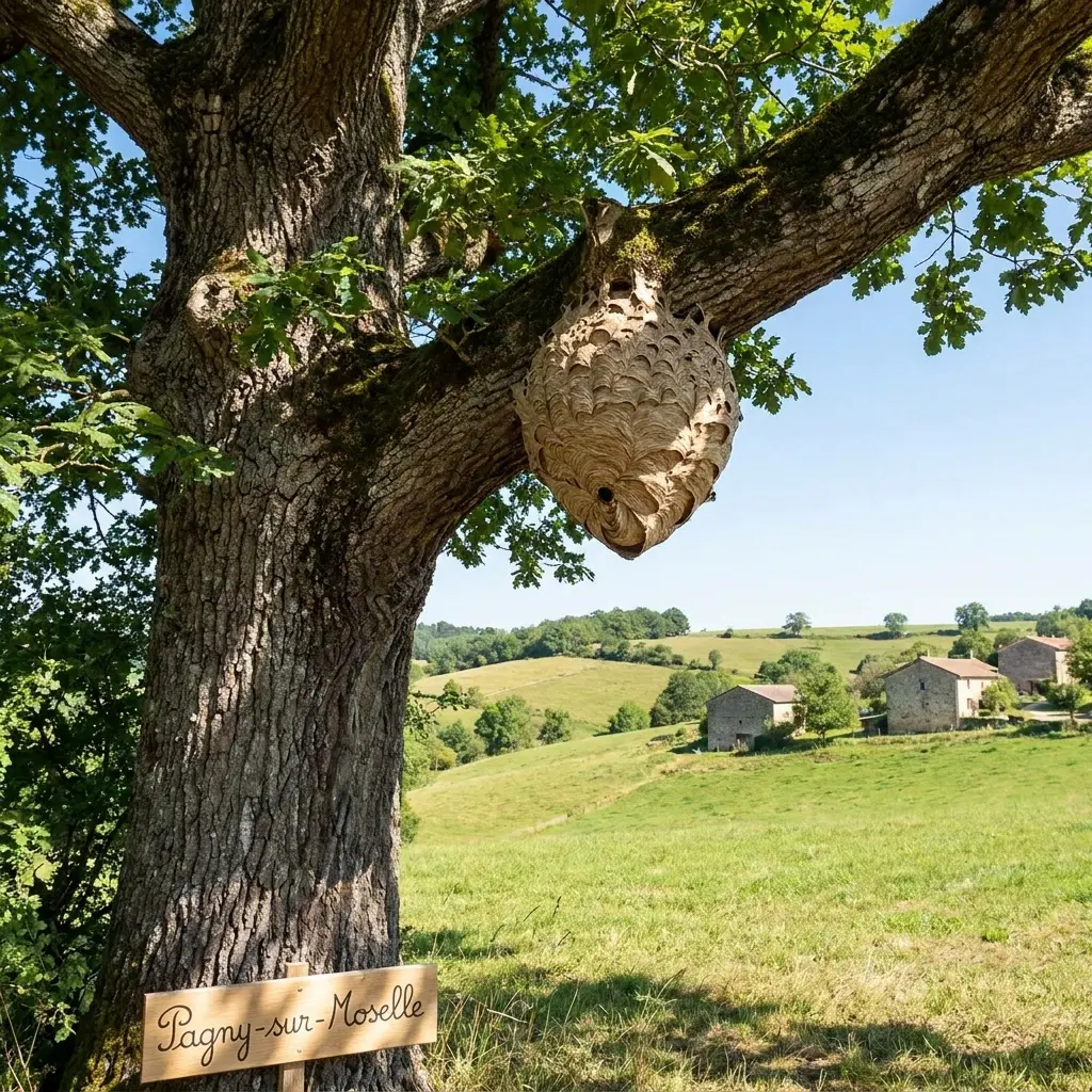 Nid de frelon Pagny-sur-Moselle (54530)