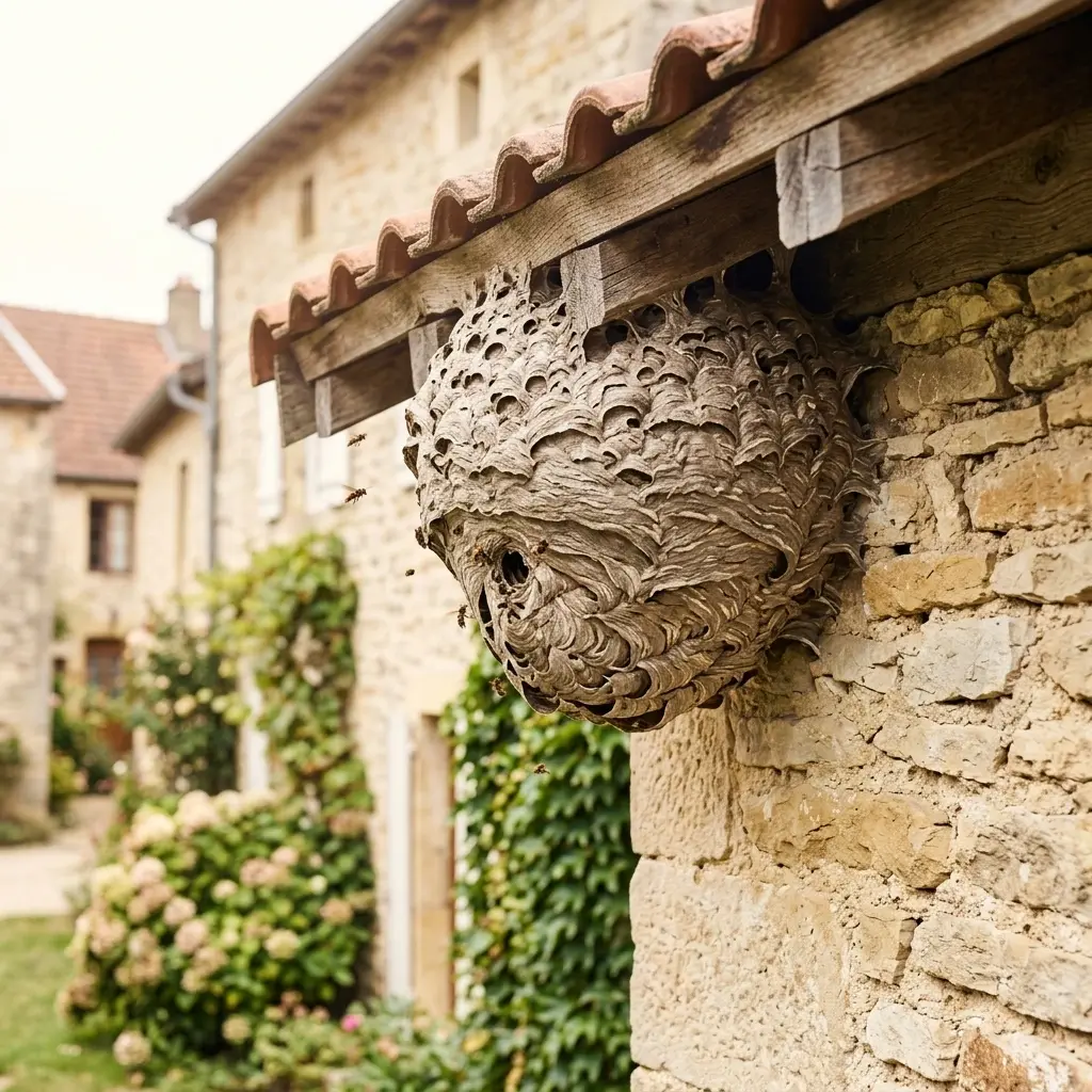 Comment réagir face à un nid de frelon dans votre jardin ?