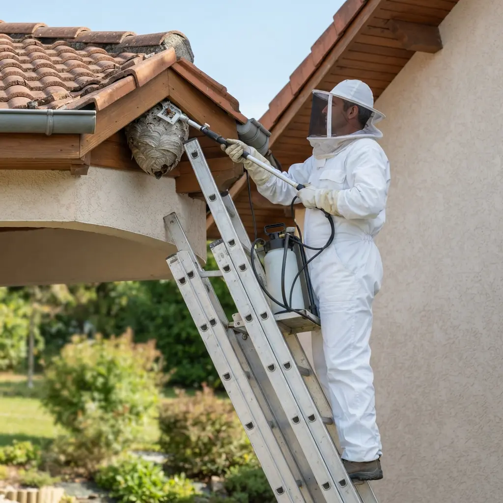 Nid de frelon Fains-Véel (55000)