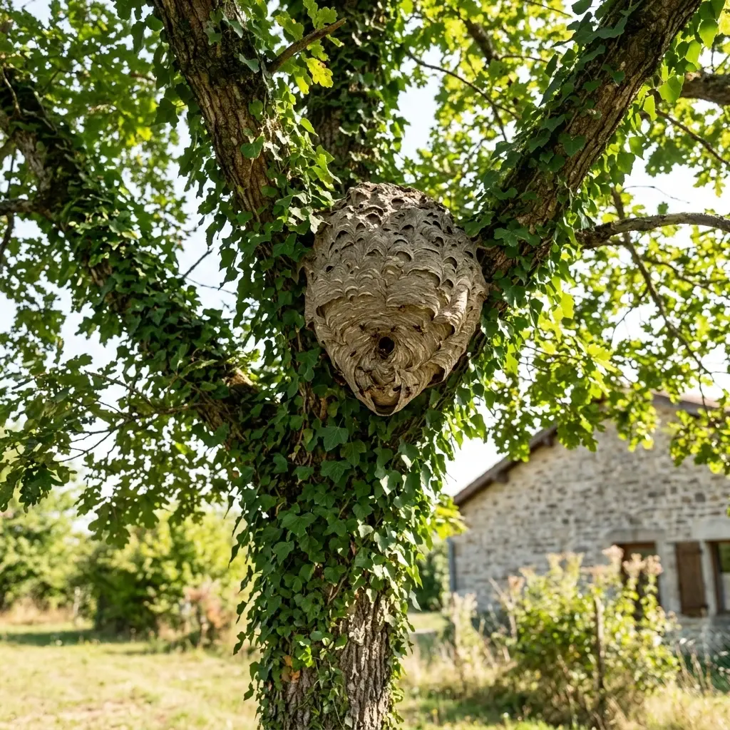 Élimination radicale et sécurisée du nid de frelon