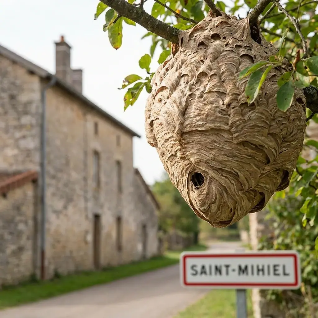 Nid de frelon Saint-Mihiel (55300)