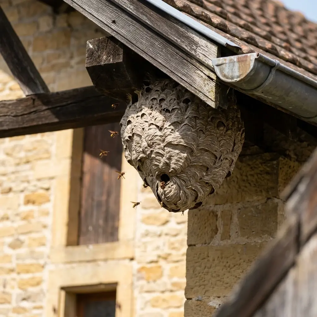 Comment réagir face à un nid de frelon ?