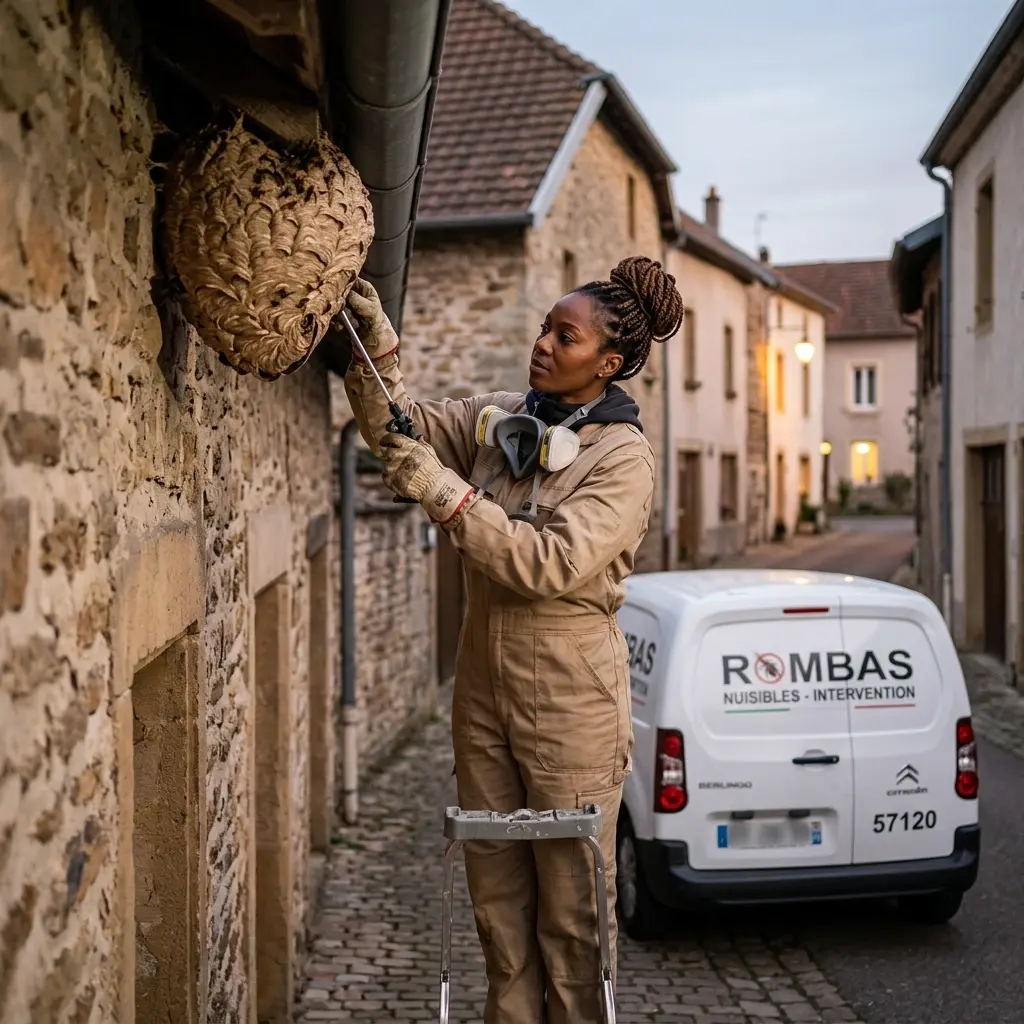 Comment se déroule l'intervention à Rombas ?