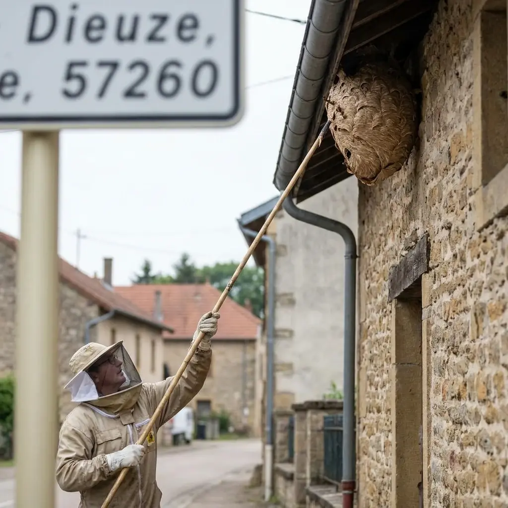 Pourquoi nous choisir à Dieuze pour le nid de frelon ?