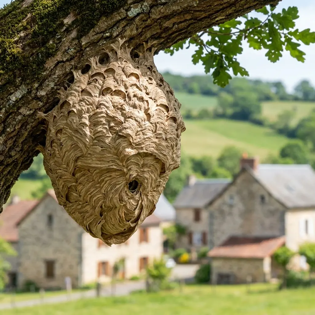 Comment réagir face à l'installation d'un nid de frelon ?