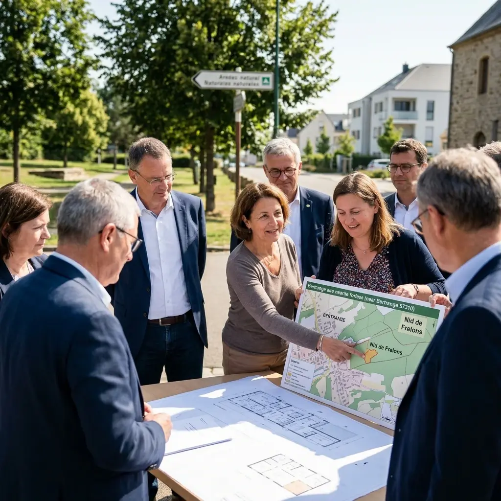 Comment se déroule l'intervention à Bertrange ?