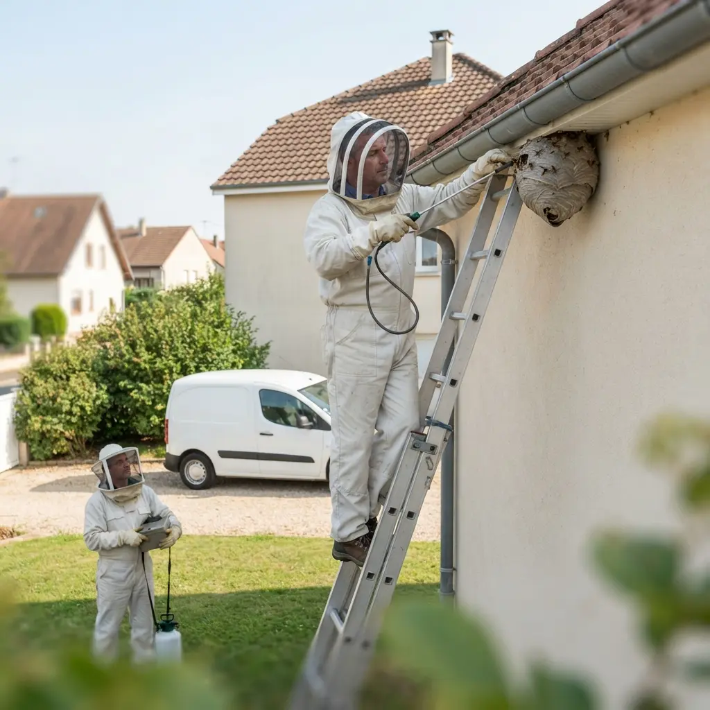 Comment réagir face à un nid de frelon dans votre jardin ?