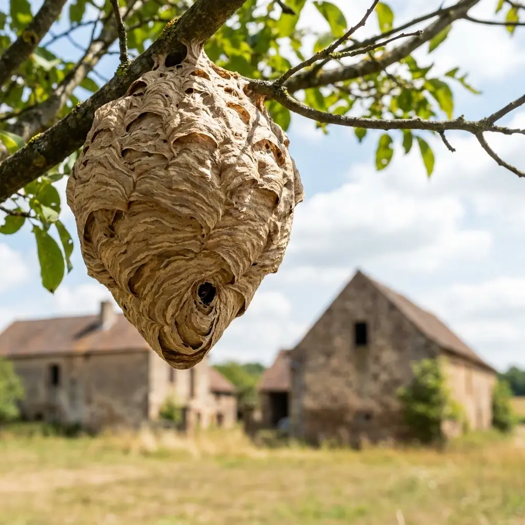 Comment réagir face à un nid de frelon dans votre jardin ?