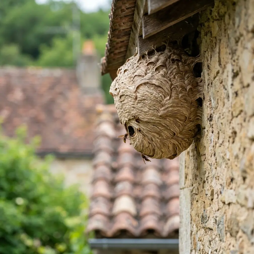 Précautions et gestes essentiels face à un nid de frelon