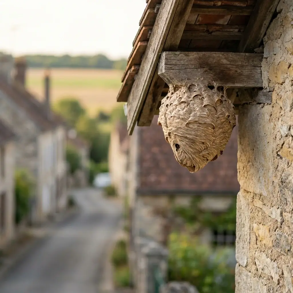 Nid de frelon Walincourt-Selvigny (59127)