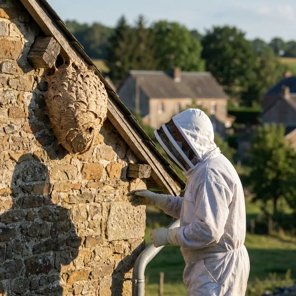 Pourquoi nous choisir à Trélon pour le nid de frelon