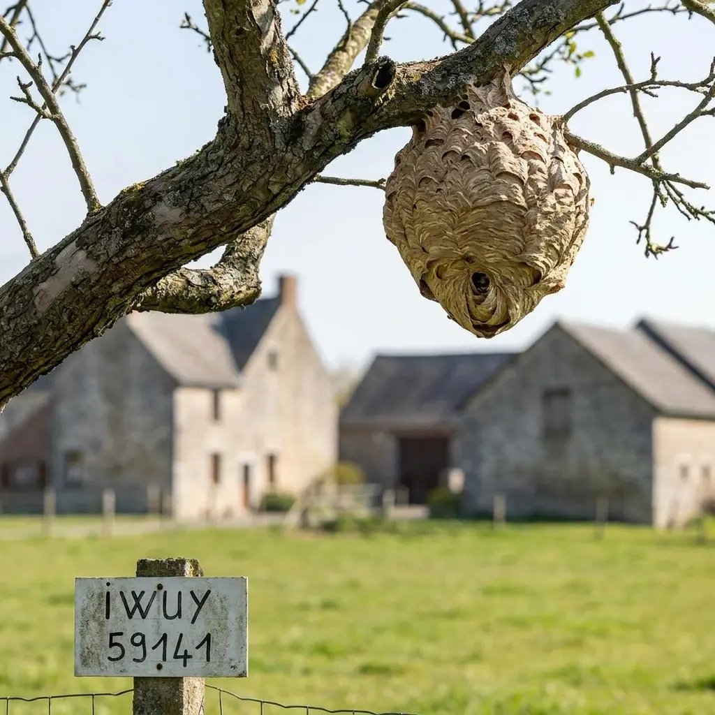 Notre méthode d’élimination du nid de frelon à Iwuy