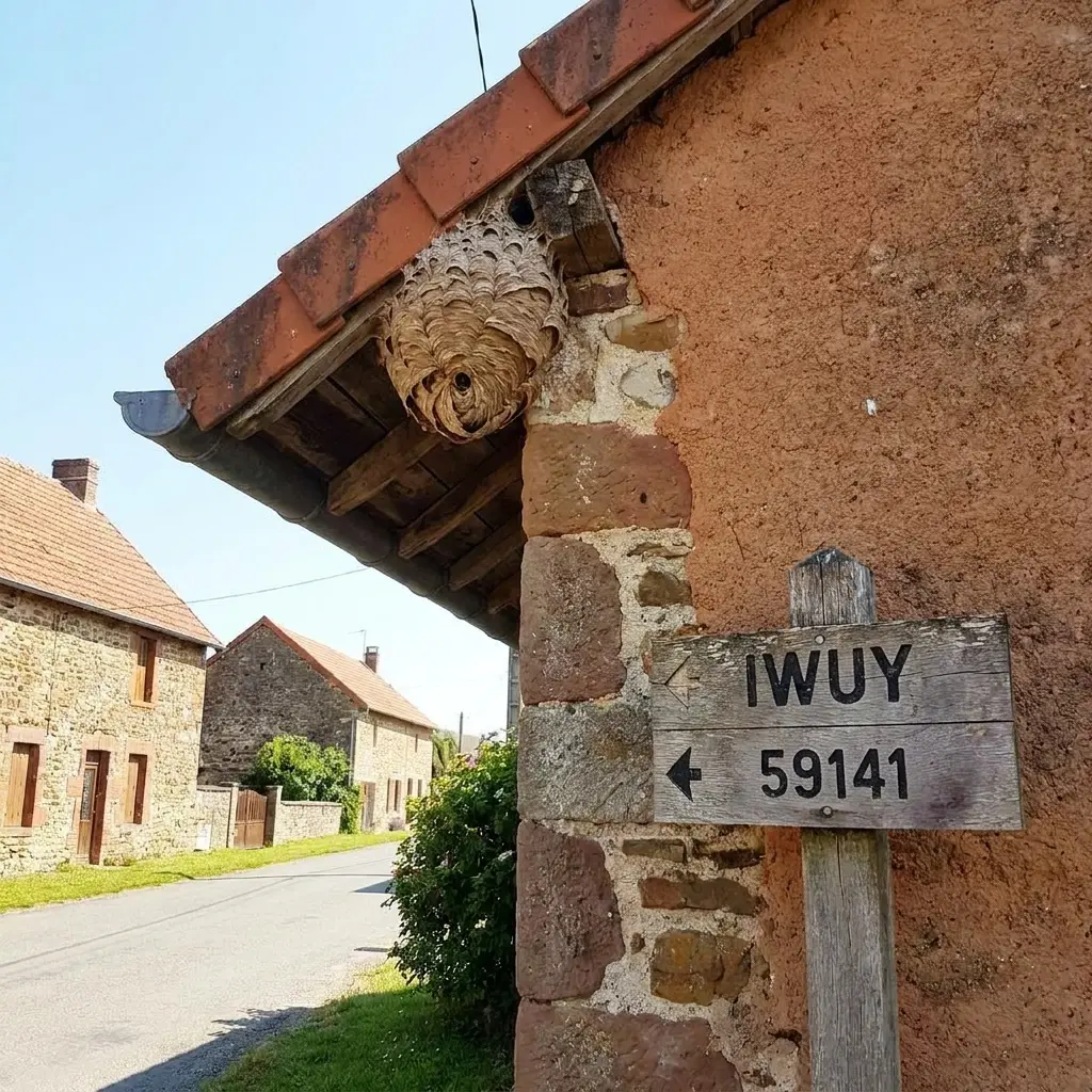 Nid de frelon Iwuy (59141)