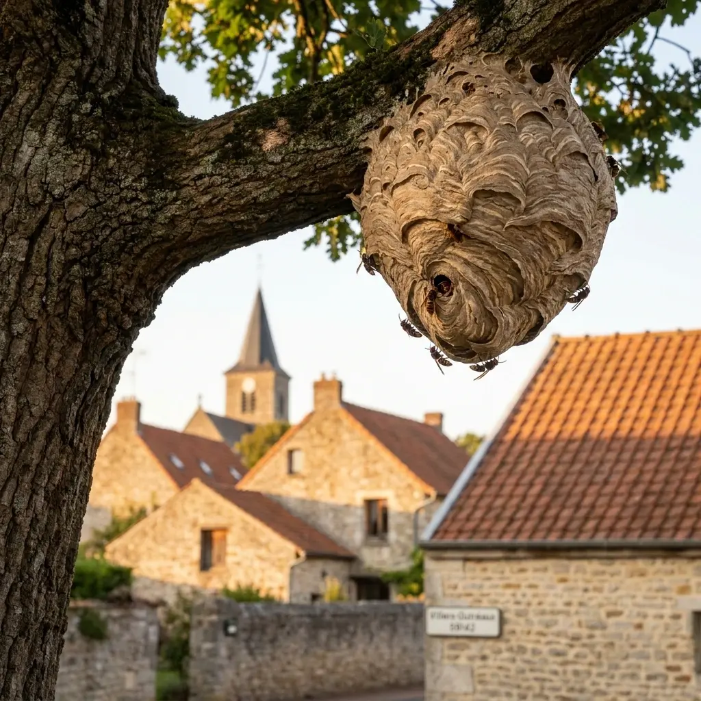 Restez serein, nous maîtrisons les nids de frelons à Villers-Outréaux