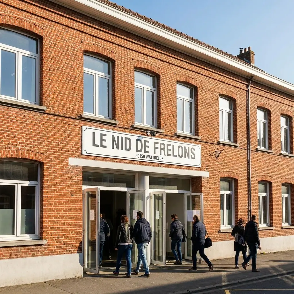 Nid de frelon Wattrelos (59150)