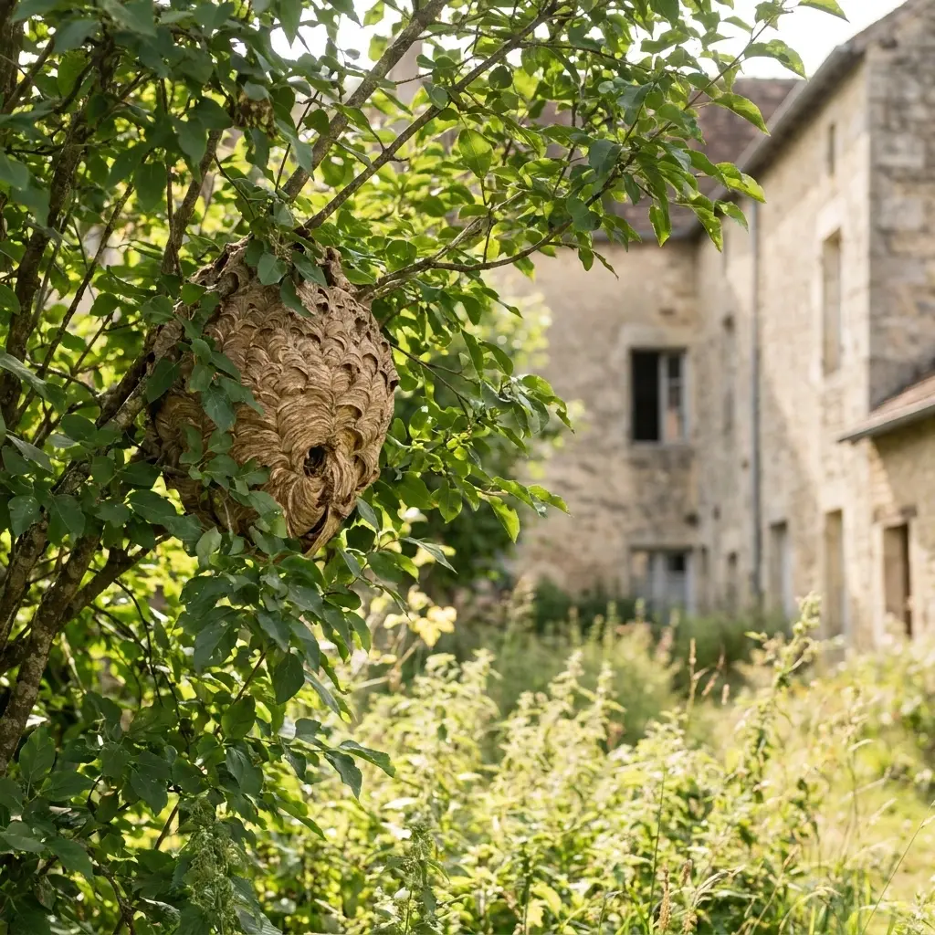 Nid de frelon Faches-Thumesnil (59155)