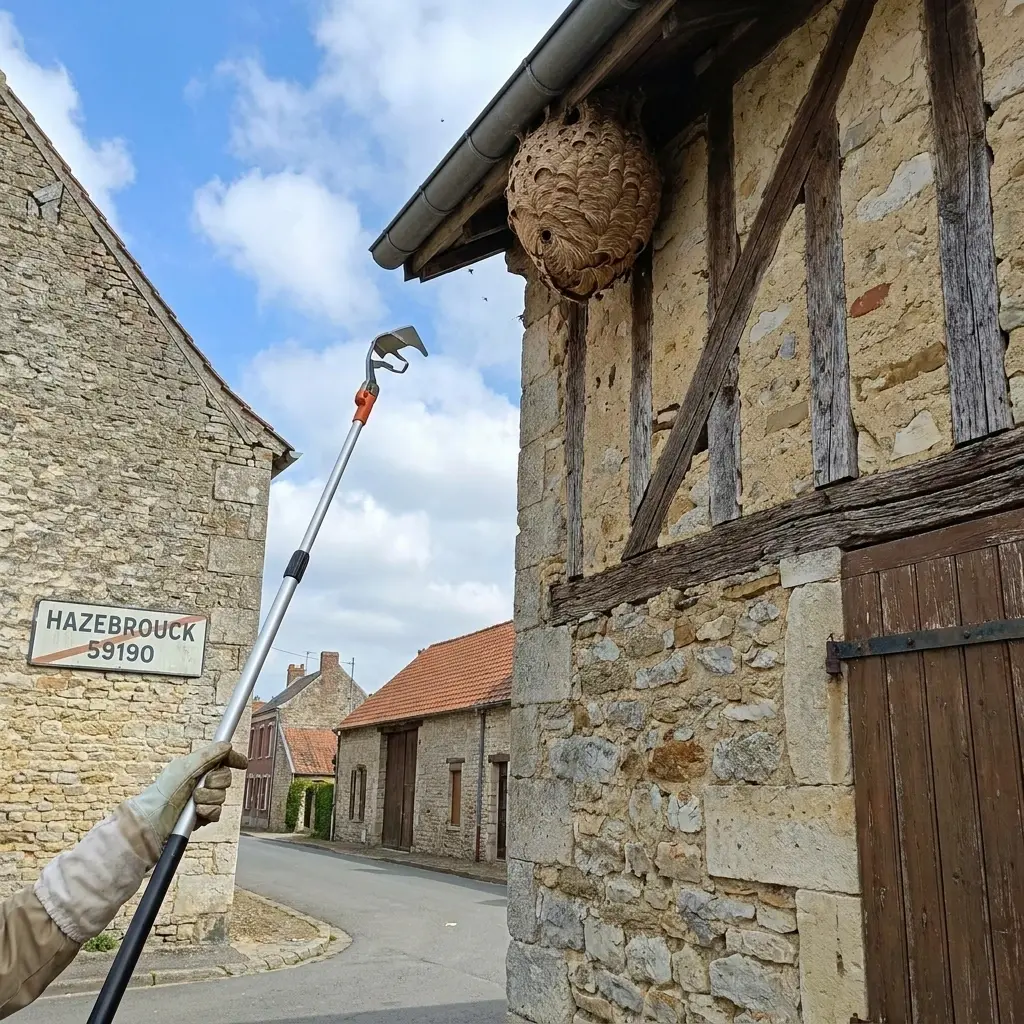 Notre méthode d’élimination du nid de frelon
