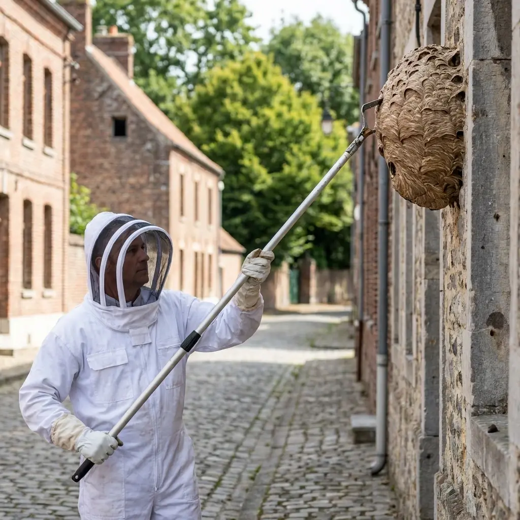 Pourquoi nous choisir pour le nid de frelon à Beuvrages