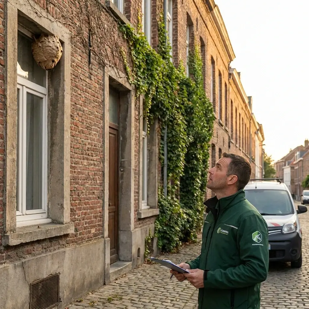 Rassurez‑vous, nous maîtrisons les risques liés aux nids de frelons à Tourcoing