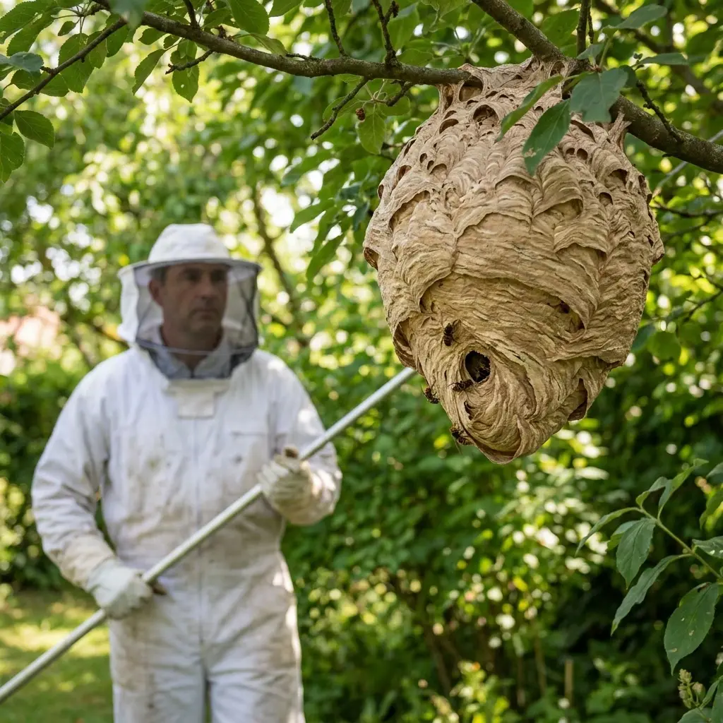Notre méthode d’élimination du nid de frelon