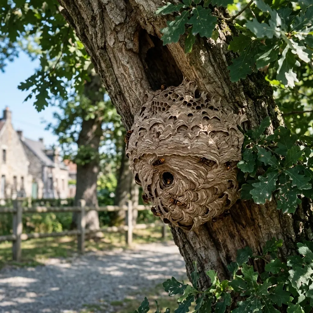 Notre méthode de retrait de nid de frelon