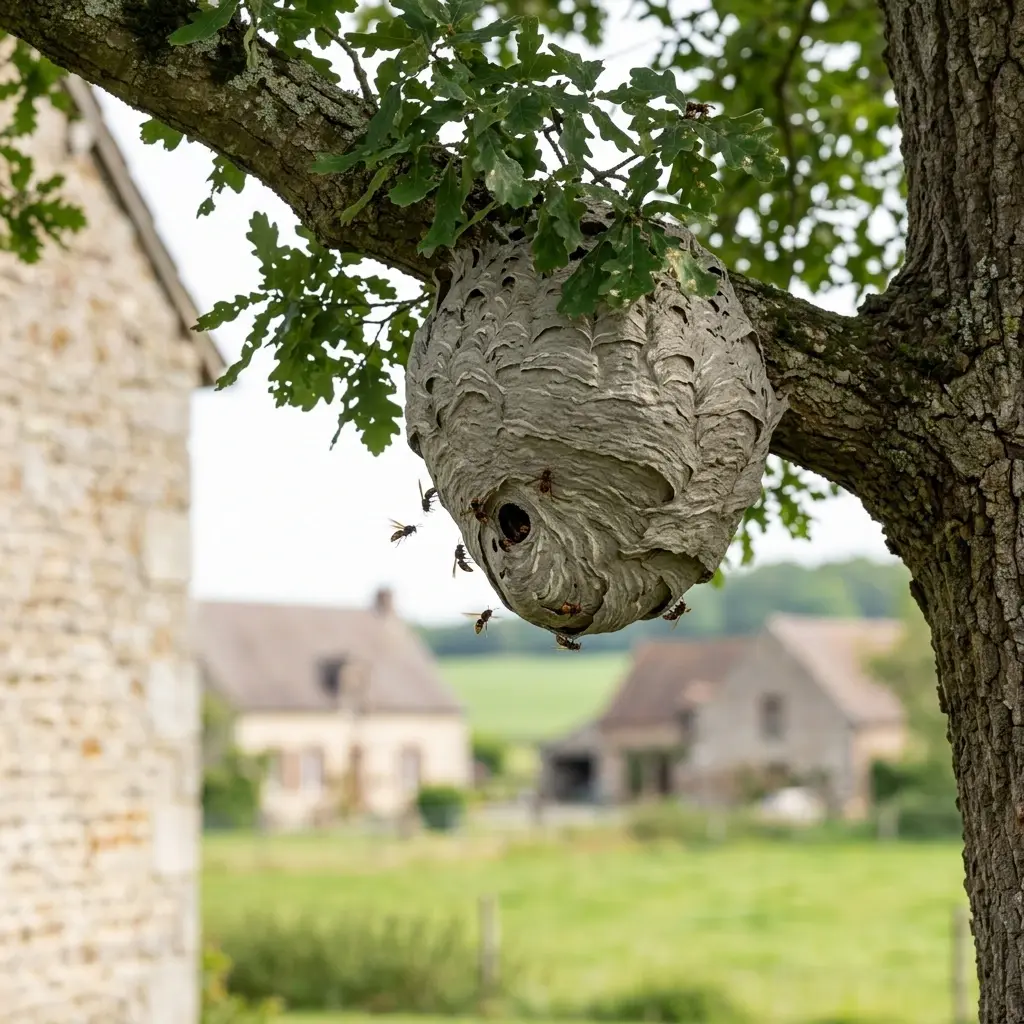 Nid de frelon Wahagnies (59261)