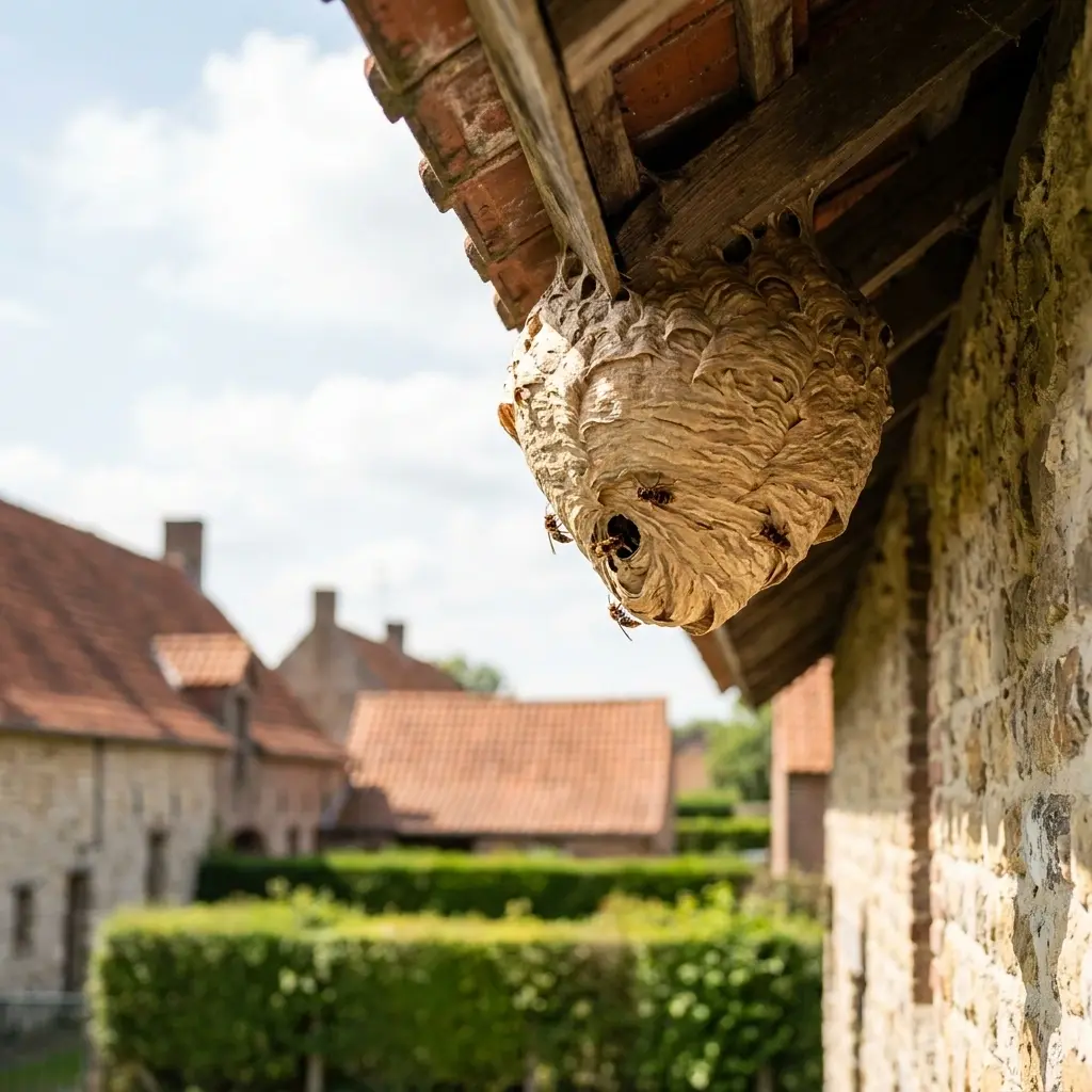 Pourquoi nous choisir à Godewaersvelde pour le traitement des nids de frelons