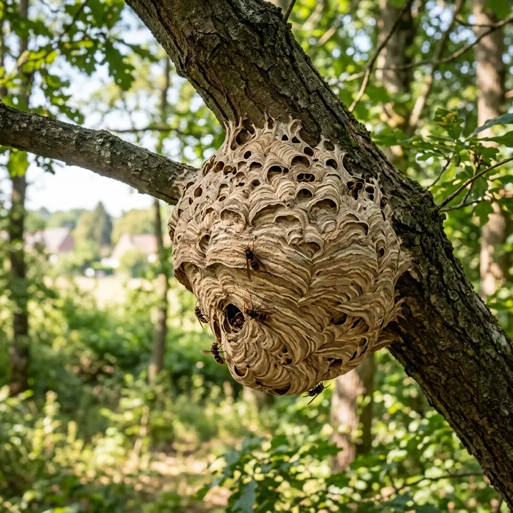 Rassurez votre quotidien en éliminant le nid de frelon