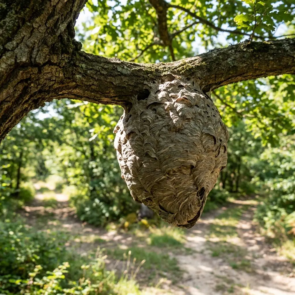 Comment réagir face à un nid de frelon dans votre jardin