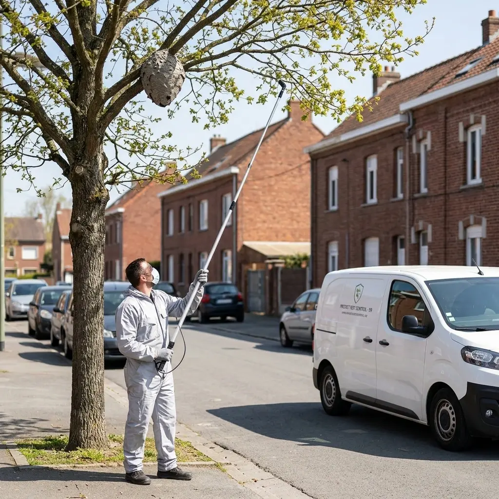 Pourquoi nous choisir à Lys-lez-Lannoy pour le nid de frelon